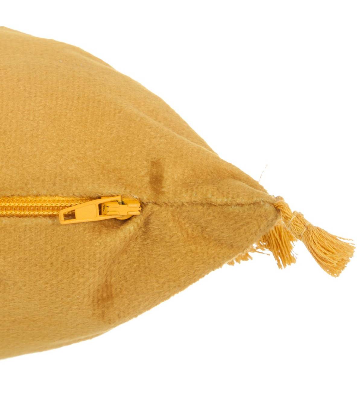 Coussin en Velours Ocre 30 x 50 cm - Imagen 4