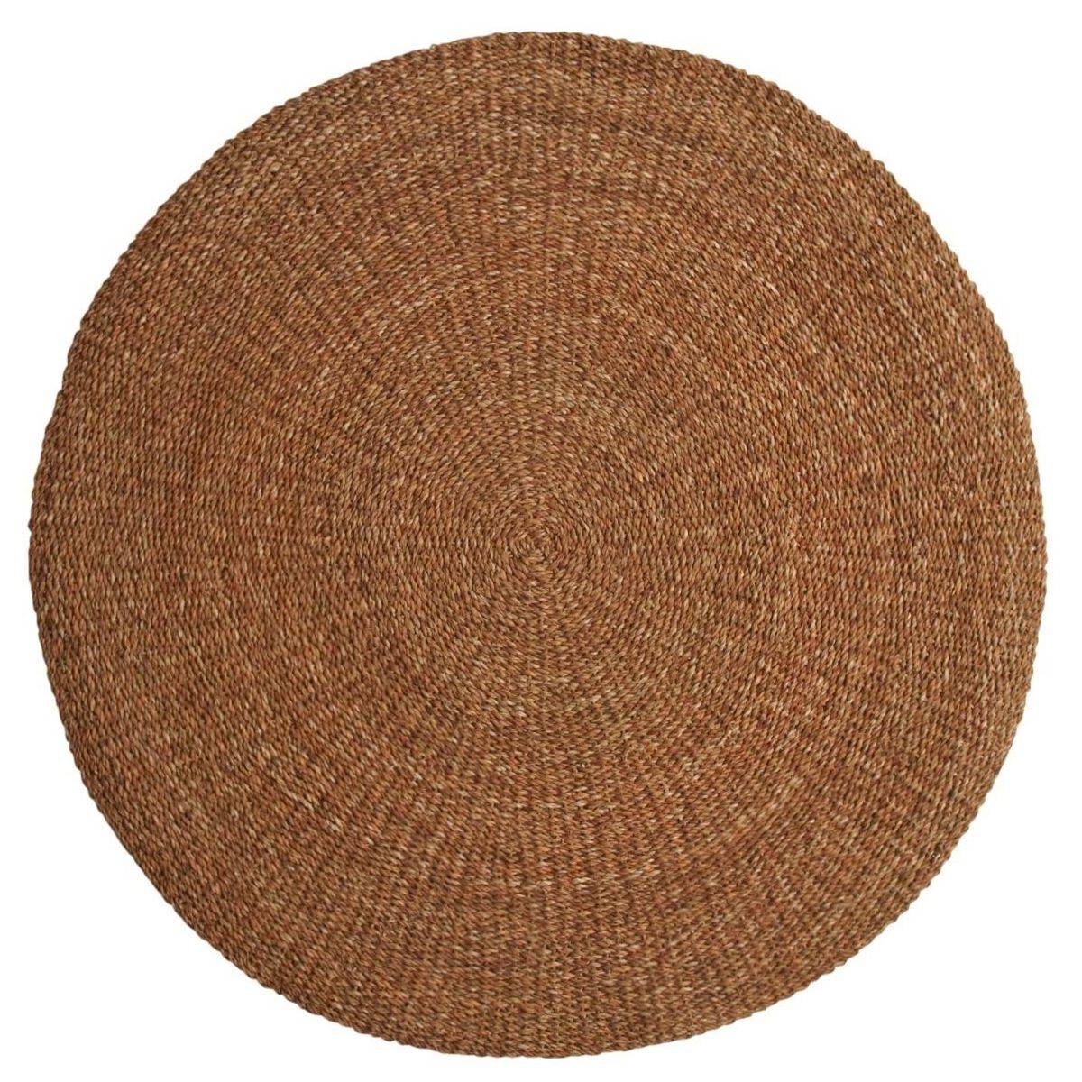 Aubry Gaspard - Tapis rond en jonc de mer naturel Siz Diamètre 180cm - Imagen 1