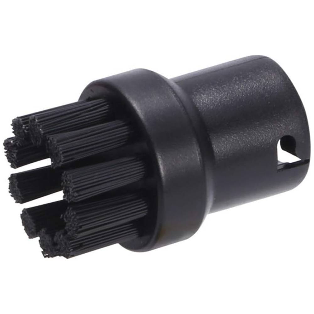 Lot de 4 Brosses Rondes de Rechange pour Nettoyeur Vapeur Karcher SC1/SC2/SC3/SC4/SC5/SC7 (Noir) - IntiMeg - Image 3