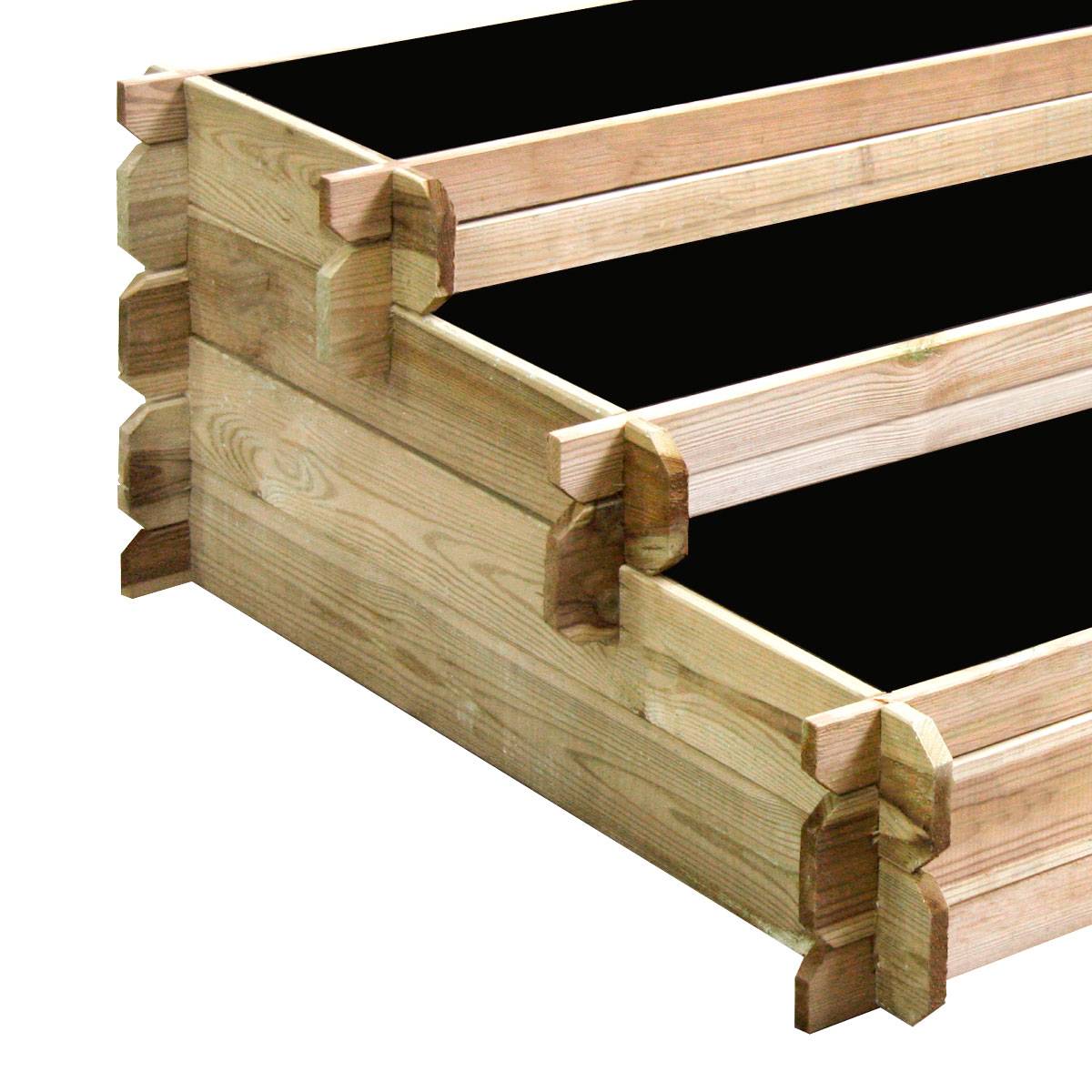 Carré potager en bois à étages - Petit modèle - Cémonjardin - Imagen 4