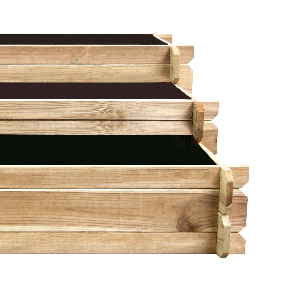Carré potager en bois à étages - Petit modèle - Cémonjardin - Imagen 5