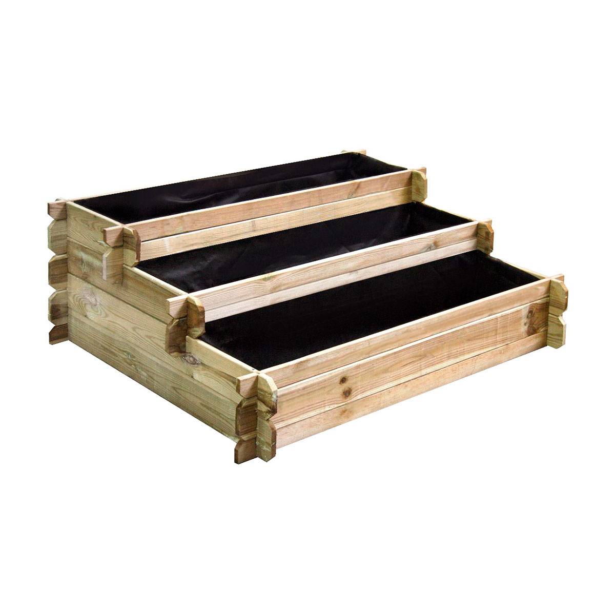 Carré potager en bois à étages - Petit modèle - Cémonjardin - Imagen 1