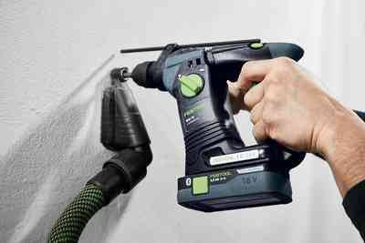 Festool - Perforateur sans fil BHC 18 HPC 4.0 I-Plus - FESTOOL - avec 2 batteries 18V 4.0Ah - chargeur - systainer - 576513 - Imagen 3
