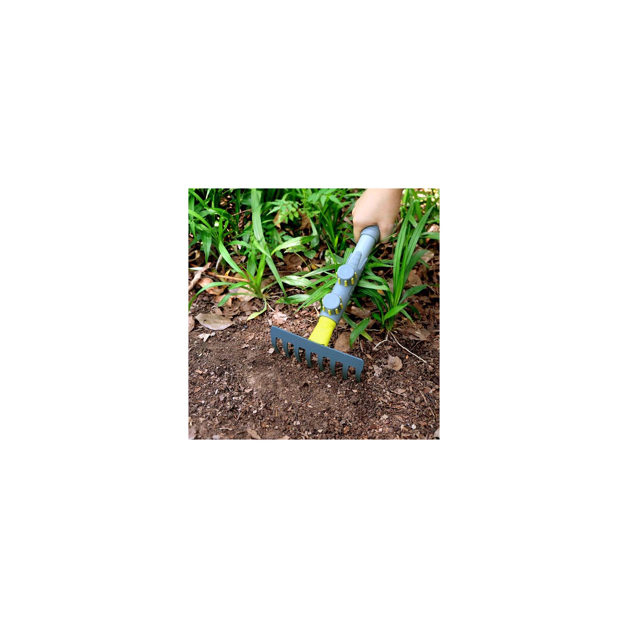Lot d'outils de jardin - Suan - En acier - Multifonctions - Système à clips - Imagen 6