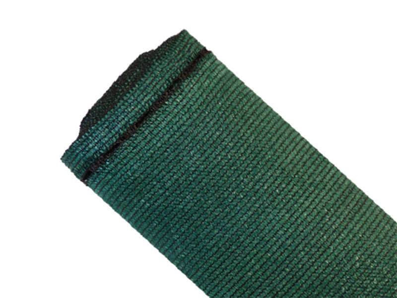 Maille Store - Brise-vue 90% - Vert/noir - 185gr/m² - Boutonnières Vert/Noir 2m x 15m - Imagen 1