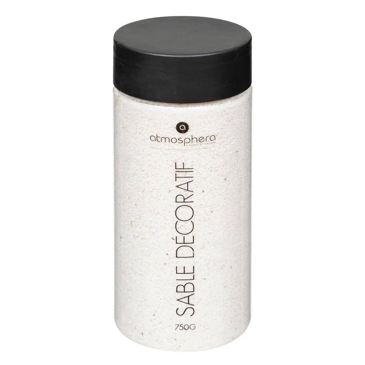 Sable Déco "Tube" 750g Ivoire