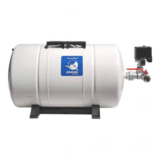 Kit réservoir à diaphragme PWB 80L horizontal Challenger - 10 bars - 1" - Image 6
