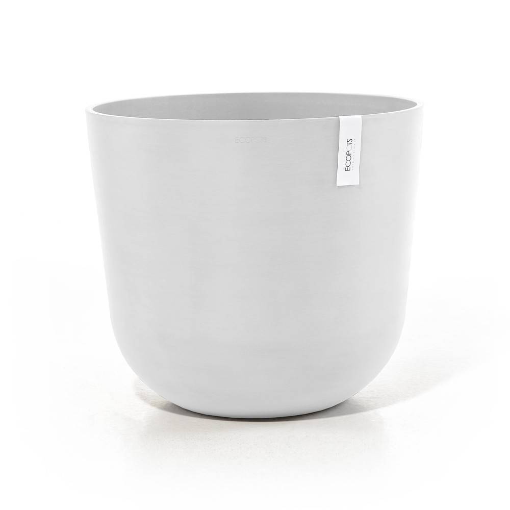 Ecopots - Pot Oslo 55 Pure White ECOPOTS - Imagen 1
