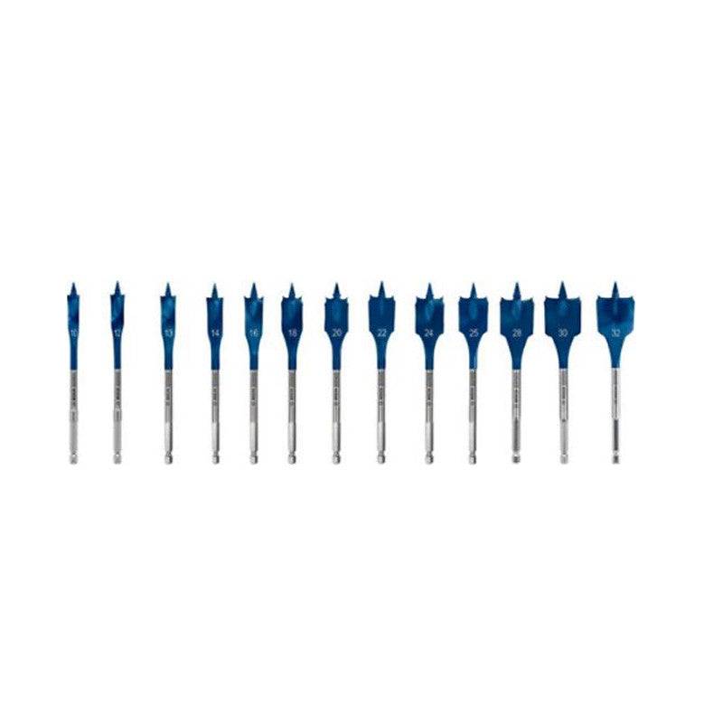 Bosch - Kit BOSCH 5 forets expert + Assortiment d’embouts de vissage + Coffret de scie trépan + Trousse mèches plates + Bonnet Bosch - Imagen 4