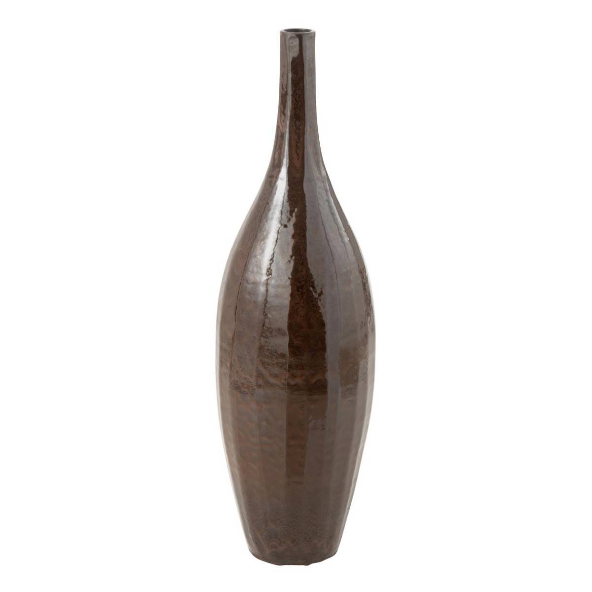 J-Line - Vase Bouteille en Terre Cuite "Terra" 93cm Marron - Image 1