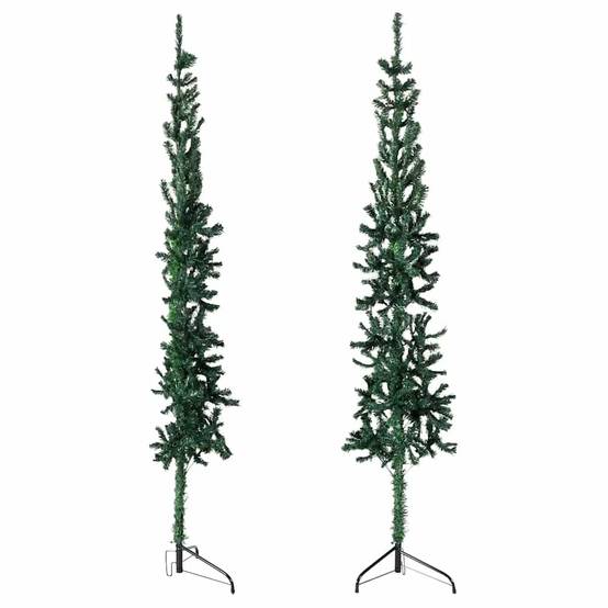 ComfortXL - Demi-sapin de Noël mural PVC gain de place pour salon Vert 180 cm – ComfortXL Outdoor Living - Image 3
