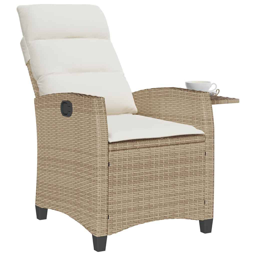 Prolenta Premium - Chaises de jardin rotin beige 65 x 58 x 94 cm - Prolenta premium p362.0 - Image 4