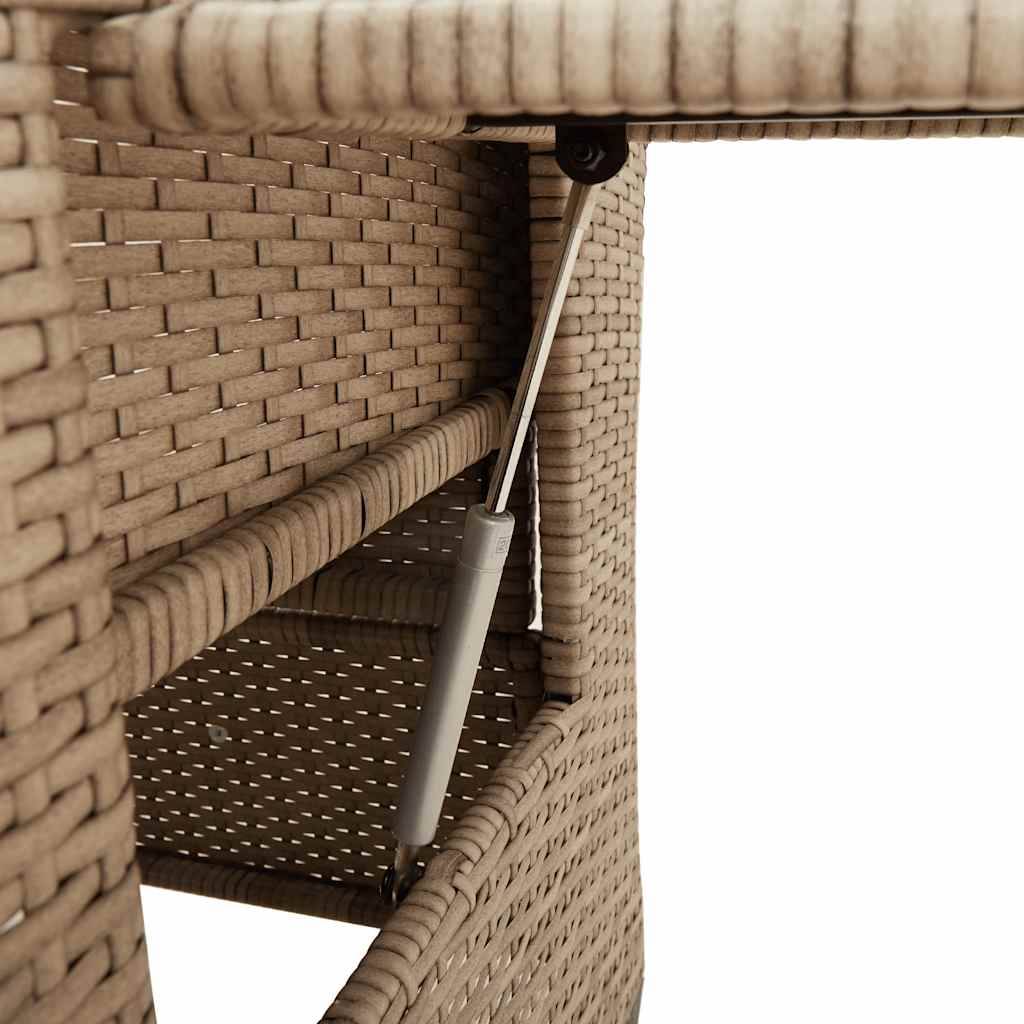 Prolenta Premium - Chaises de jardin rotin beige 65 x 58 x 94 cm - Prolenta premium p362.0 - Image 9