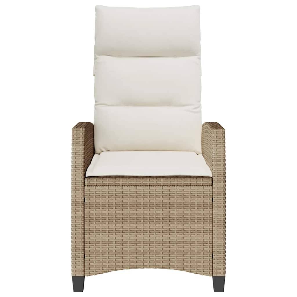 Prolenta Premium - Chaises de jardin rotin beige 65 x 58 x 94 cm - Prolenta premium p362.0 - Image 5