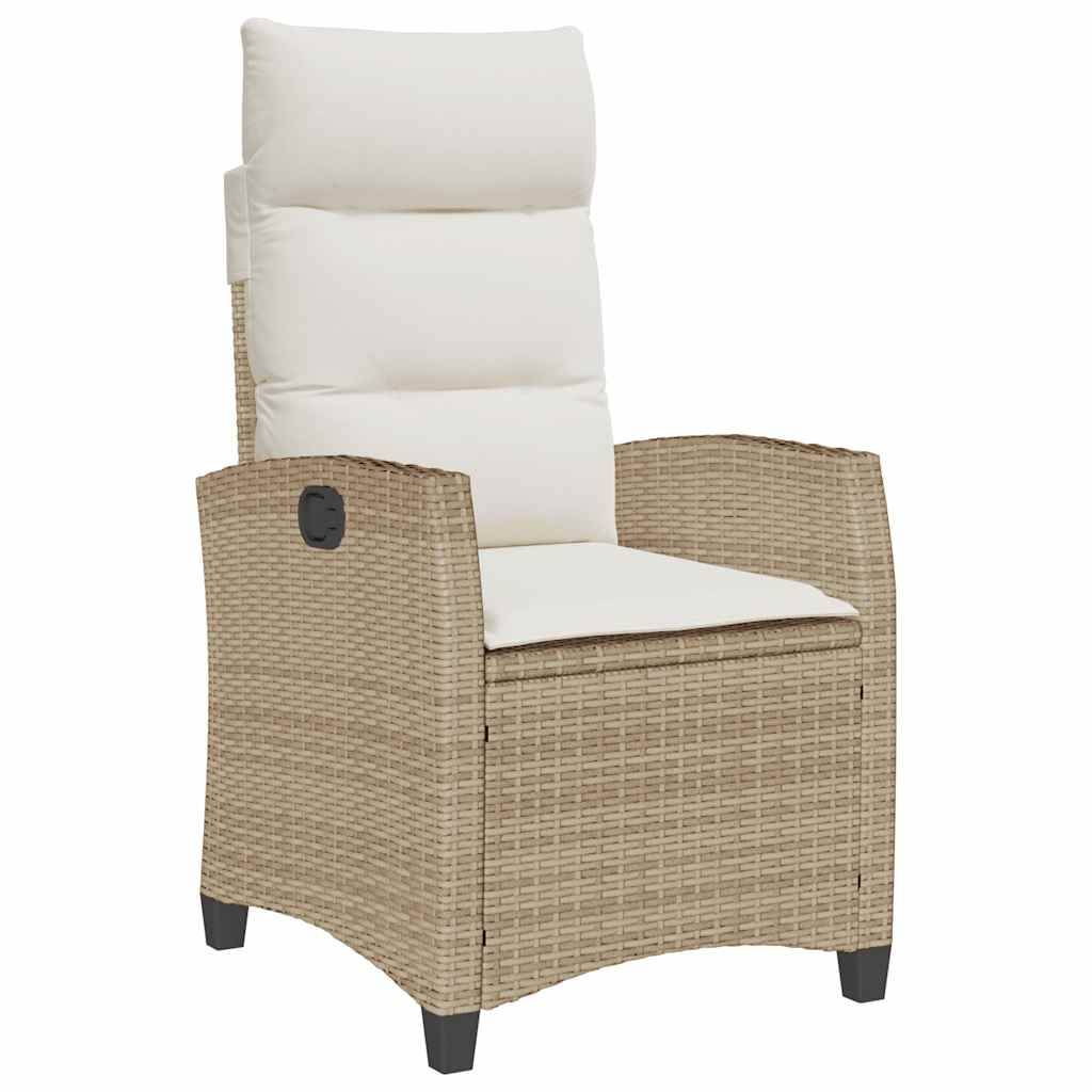 Prolenta Premium - Chaises de jardin rotin beige 65 x 58 x 94 cm - Prolenta premium p362.0 - Image 1