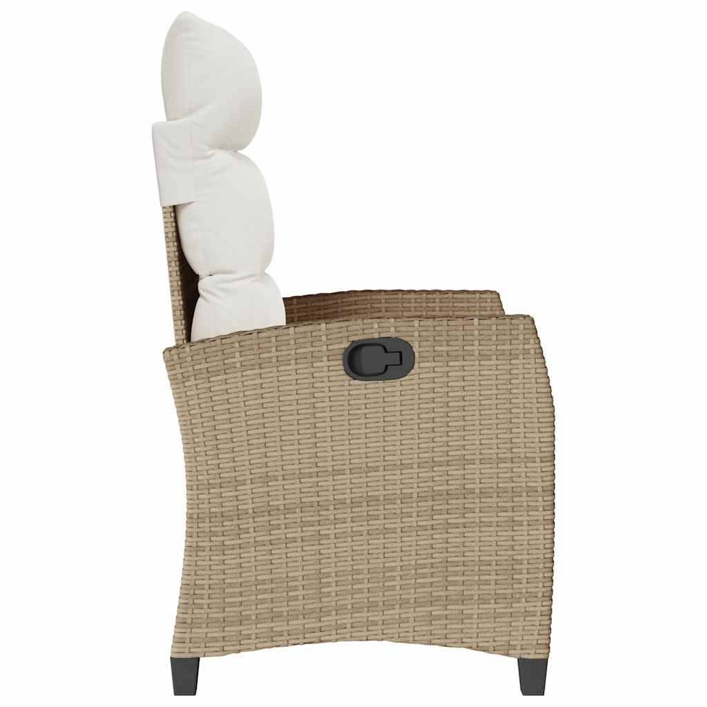 Prolenta Premium - Chaises de jardin rotin beige 65 x 58 x 94 cm - Prolenta premium p362.0 - Image 6