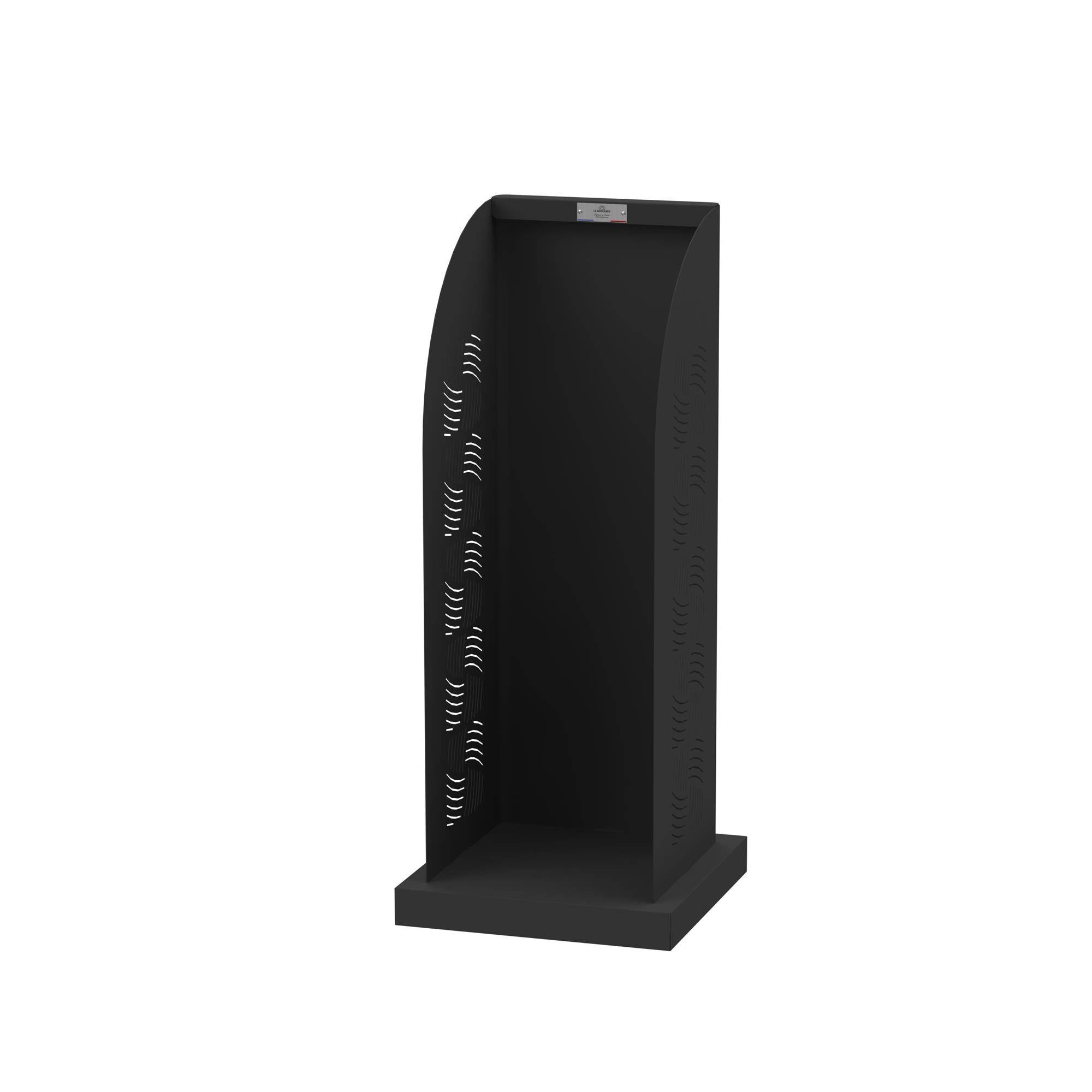 Le Marquier - Range bûches Essentiel Noir 95cm - Imagen 1