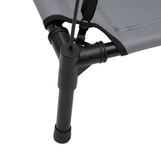 Grand Lit Chien avec Auvent Acier renforcé pour Extérieur Anthracite 122x93cm – ComfortXL Pet Living - Image 8
