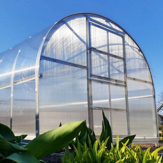 KLASIKA GREENHOUSES - Serre KLASIKA ARCH 3 x 8 m (24 m²), 6 mm avec revêtement en polycarbonate - Image 7