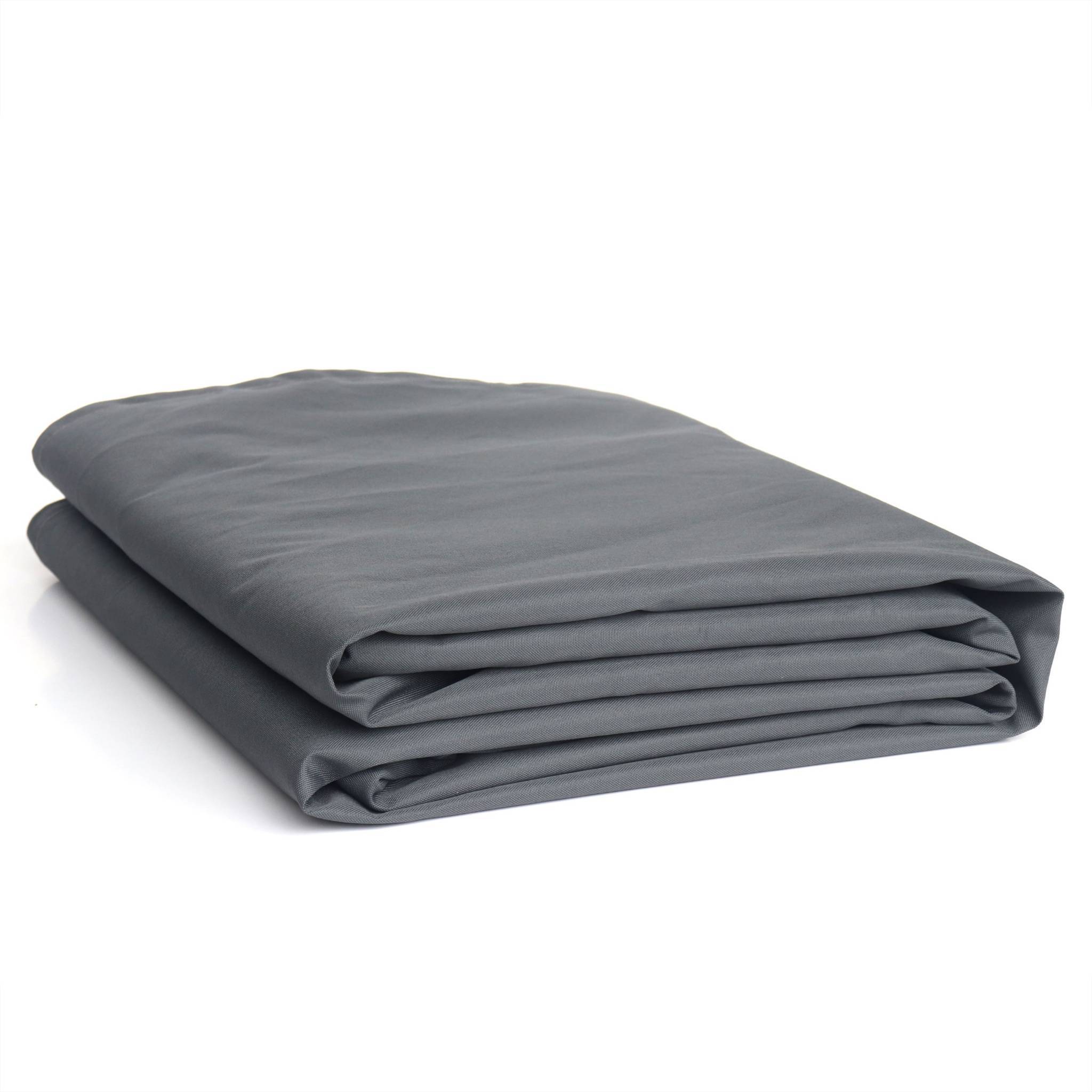 Housse de protection 230x112cm gris foncé - Bâche rectangulaire en polyester enduit PA pour tables de jardin  Firenze 8. Vasto 12. Vabo 12 et | sweeek - Image 2