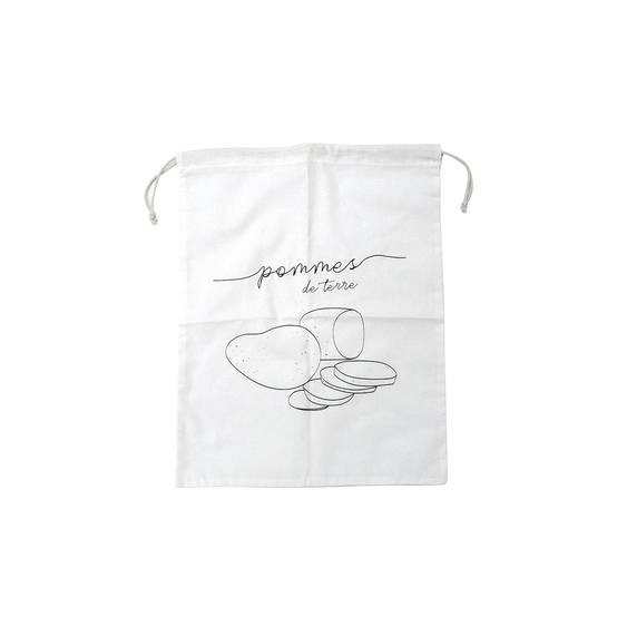 Sac de conservation pour pommes de terre en coton Fackelmann Nature - Image 1