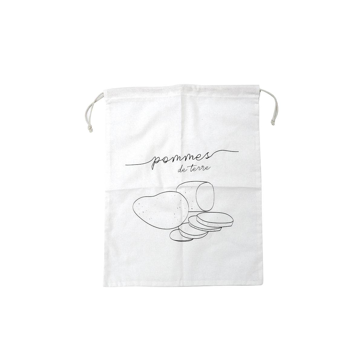 Sac de conservation pour pommes de terre en coton Fackelmann Nature - Image 1
