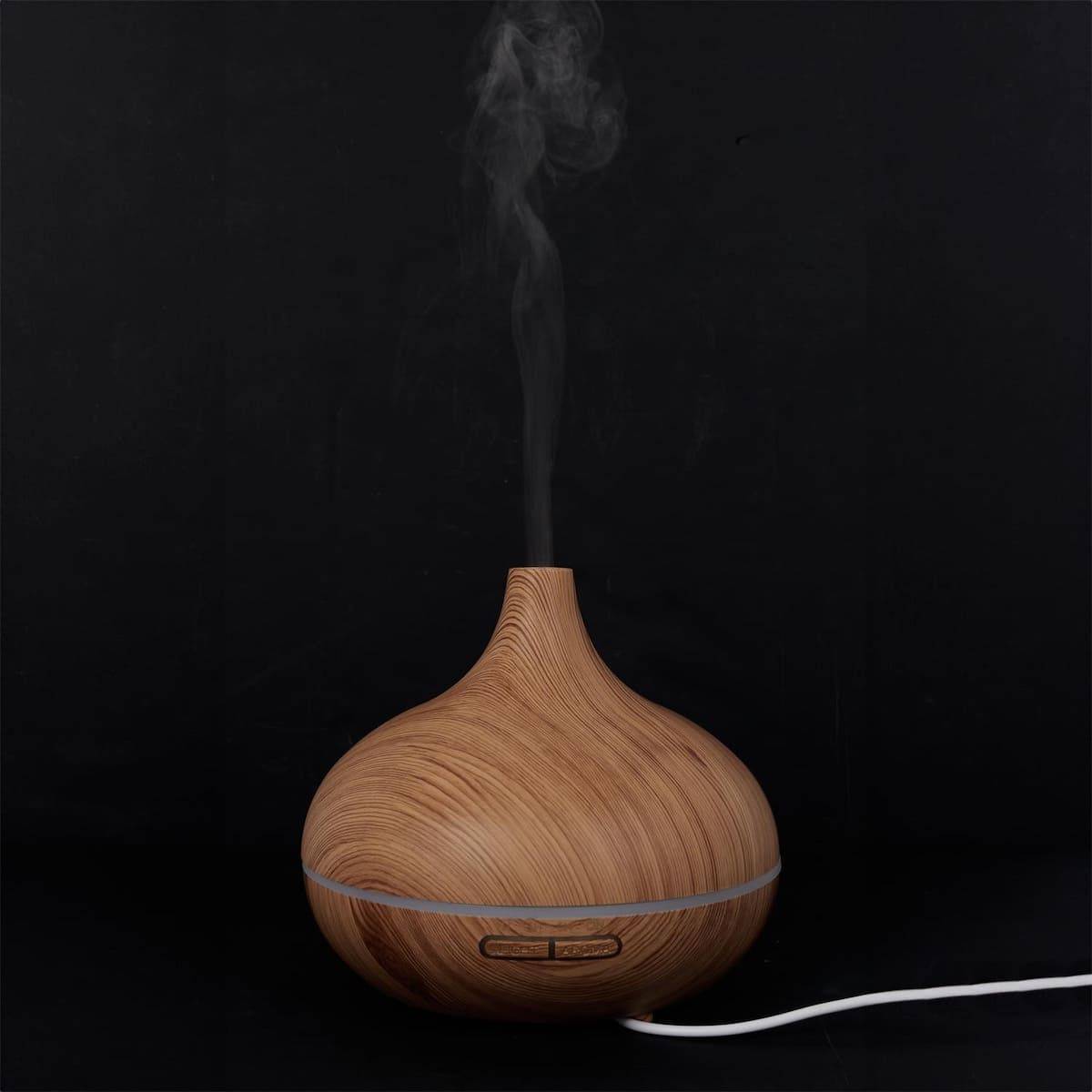 ALTOBUY - Diffuseur d'Huile Essentiel LED avec Finition Bois, Ambiance Parfumée et Élégante pour Maison - GIMAR - Image 9