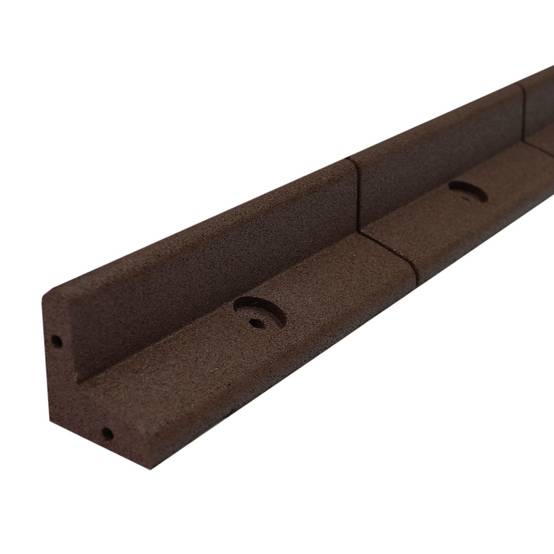 Monstershop - Bordures de Pelouse Flexibles 1.2m Marron x 40 - Imagen 3