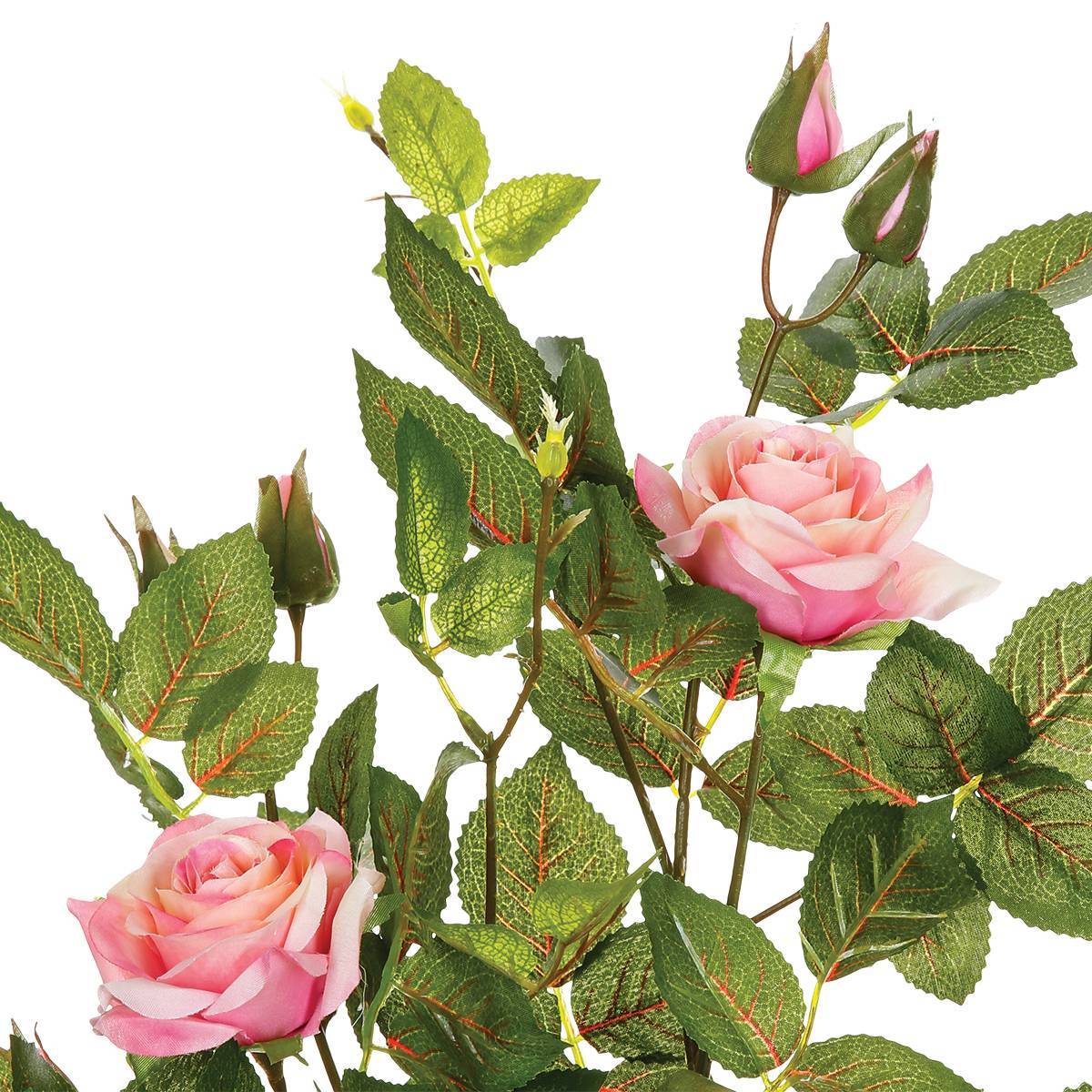 Atmosphera - Rosier artificiel pot ciment H50cm - Atmosphera Créateur d'intérieur - Imagen 4