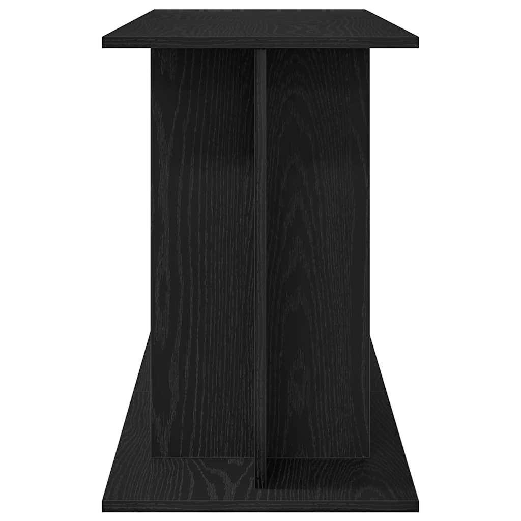 Meuble pour aquarium extra large Chêne Noir 120x40x60 cm avec Étagères - ComfortXL Outdoor Living - Image 6