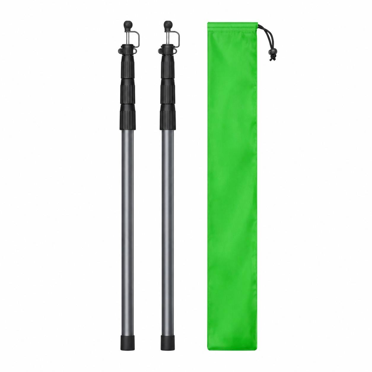 Mâts Télescopiques Réglables pour Tente et Auvent en Aluminium - Image 1