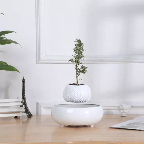 Mini-jardin en lévitation WHITE DREAM BABYLONIA MAGNETICLAND - Imagen 3