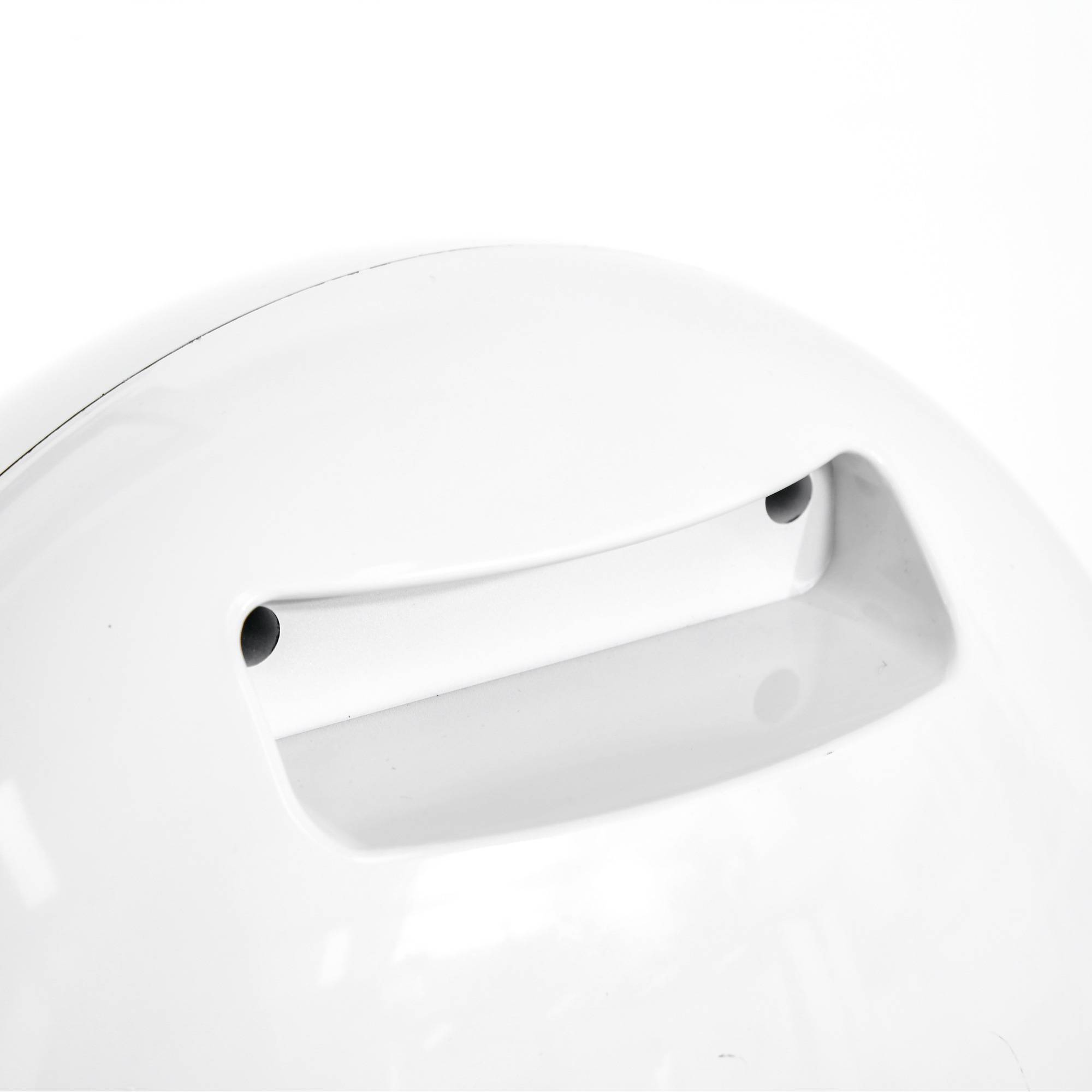 Cheminée électrique portable 1500 W, effet flamme rotatif, protection surchauffe et anti-basculement, 10-15 m², 30,5 x 18 x 35 cm, blanche - Image 10