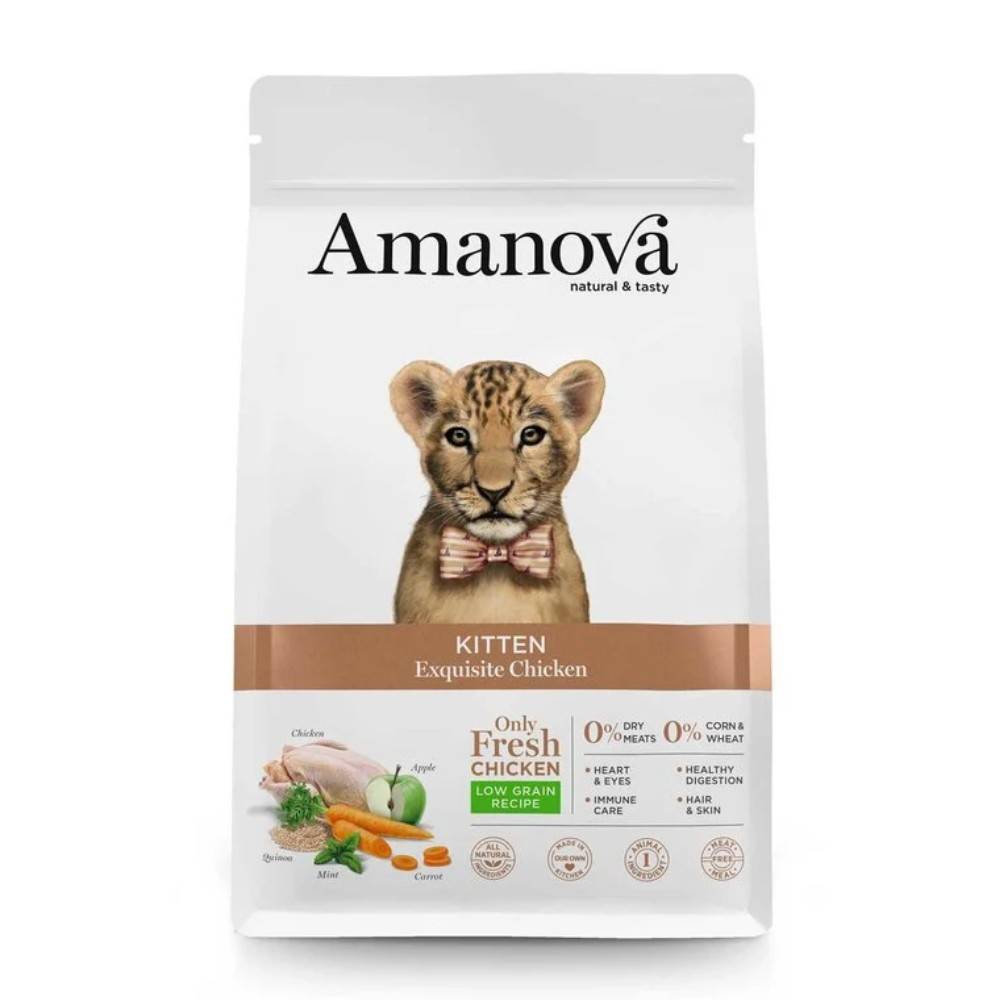 Amanova Chaton Poulet 4 kg - Image 1