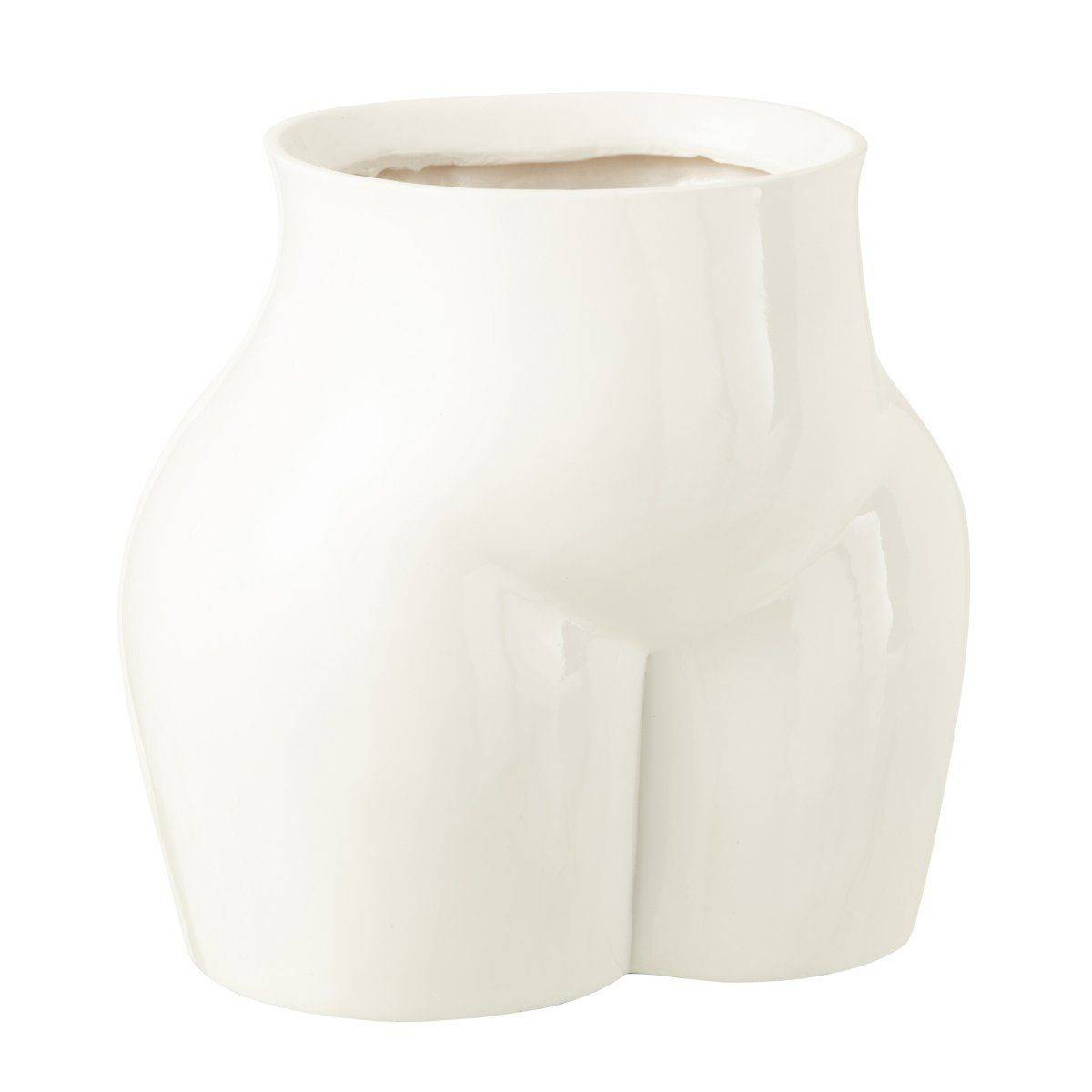 Vase Déco Corps "Femme" 32cm Blanc - Image 1