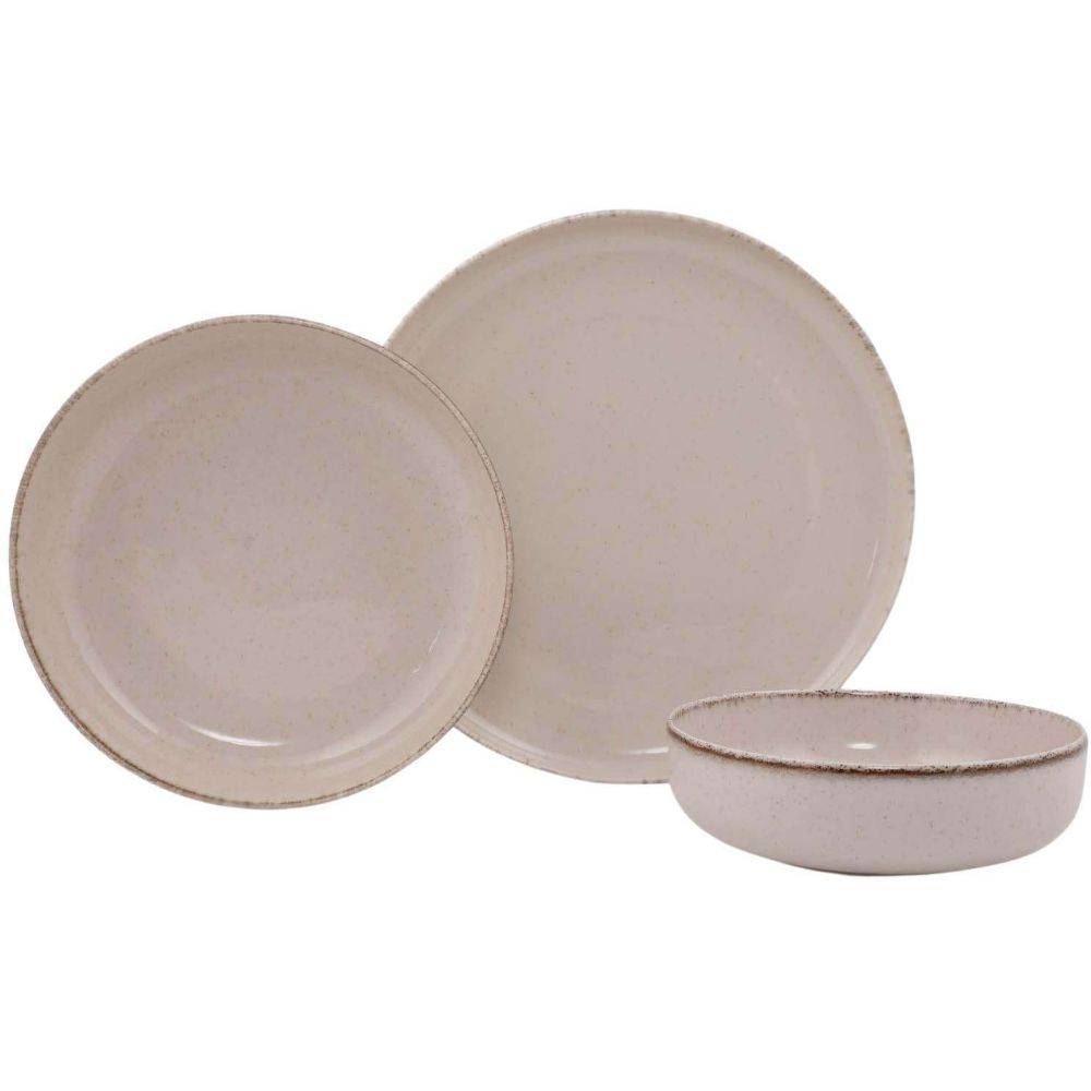 Hanah Home - Service de table en porcelaine Dinner 12 pièces - Imagen 4