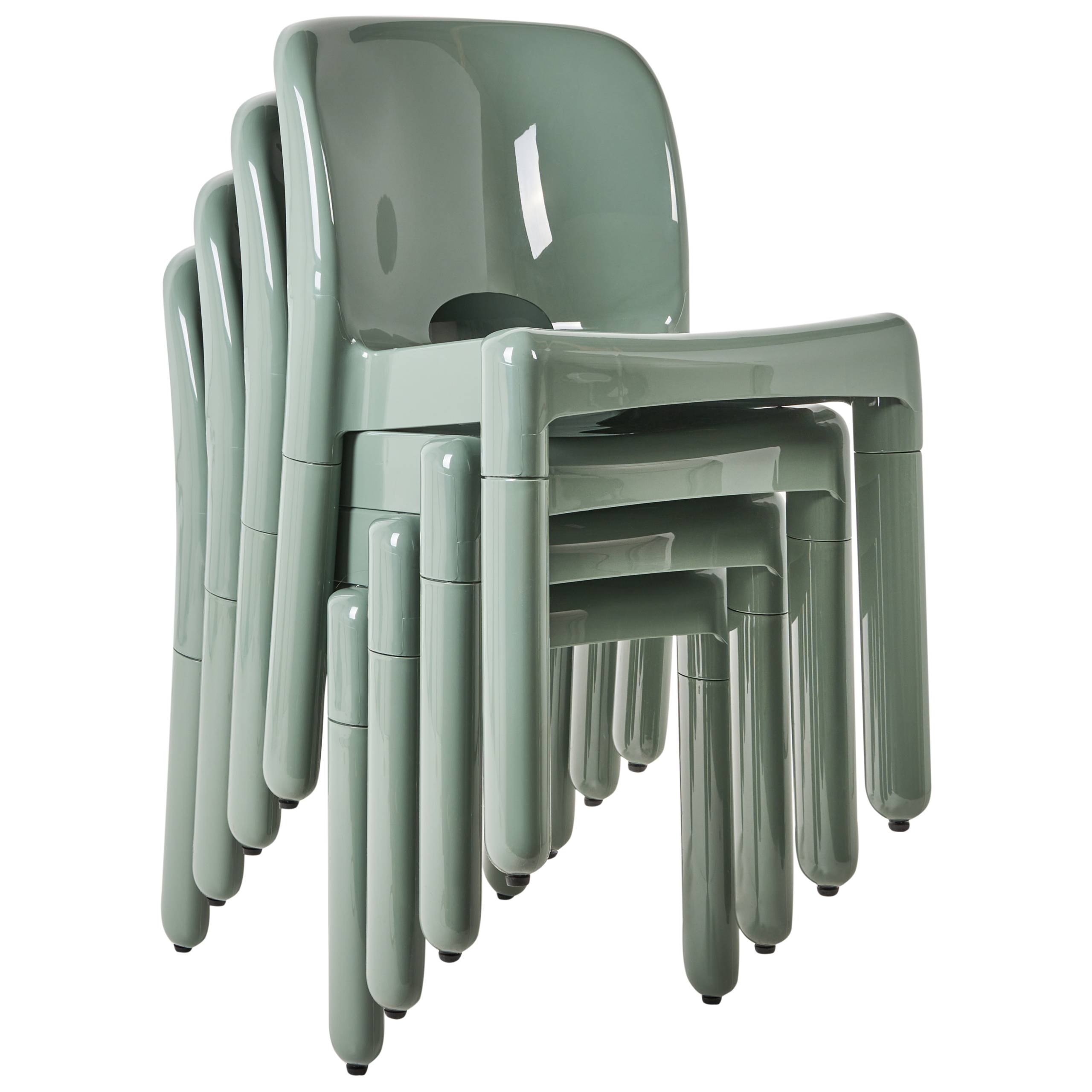 Beliani - Chaise de jardin Polypropylène Vert BETIM - 43x49x76- Beliani - Image 5