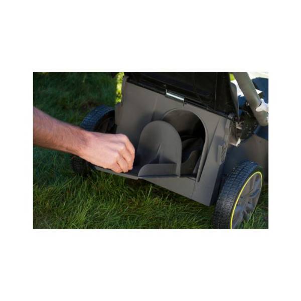 Ryobi - RYOBI - Tondeuse poussée 36V - Ø coupe 40 cm - ramassage et mulching - 1 batterie lithium+ 5,0 Ah et chargeur 1,7 A - RLM36X41 - Image 3