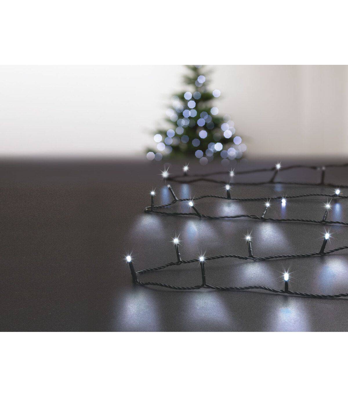 Guirlande lumineuse 180 LED 18m extérieur blanc froid FEERIC LIGHTS & CHRISTMAS - Image 2