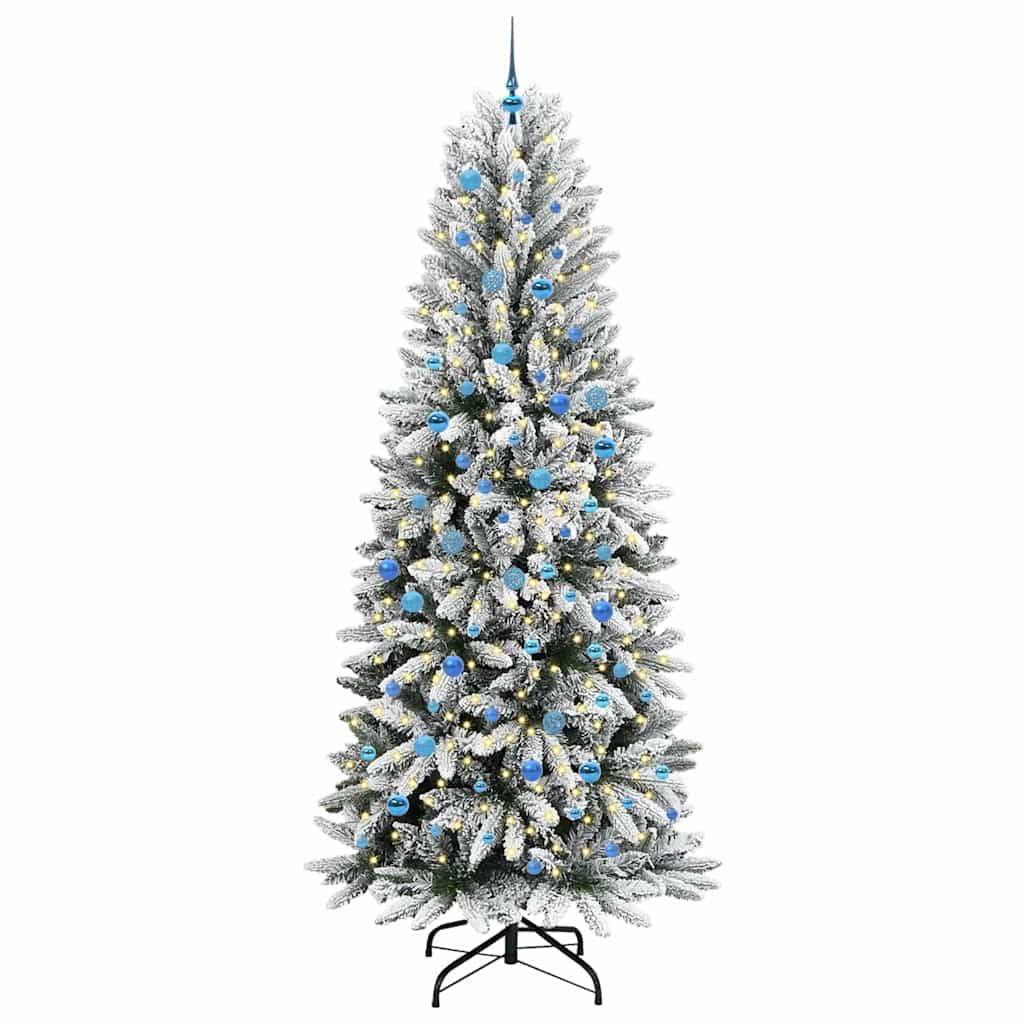Sapin de Noël, Arbre de Noël artificiel avec 300 LED Blanc 93 x 93 x 240 cm u2021q - Imagen 3