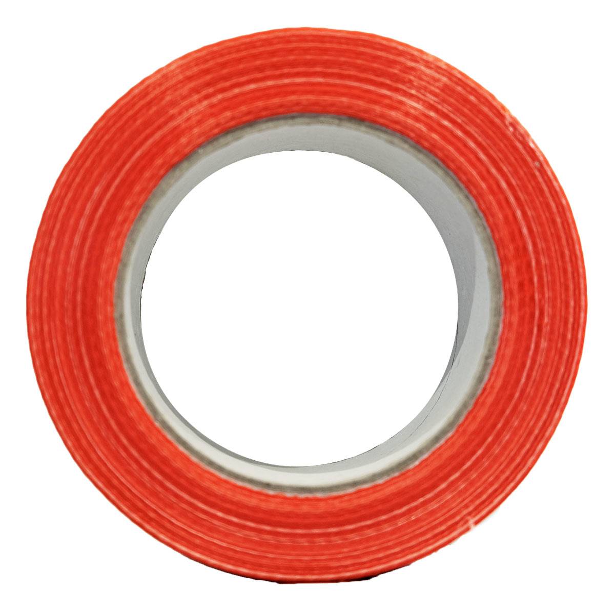 Lot de 36 Rubans adhésifs toilés orange 50 mm x 33 m - Rouleau adhésif pour fixer les bâches, fils et câbles TECPLAST - Imagen 7