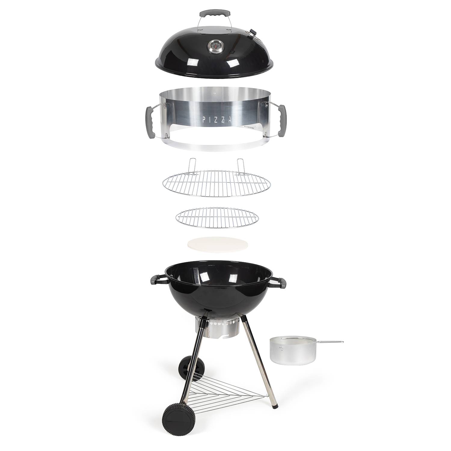 Livoo - Barbecue four à pizza 54cm noir DOC271 Livoo - Imagen 4