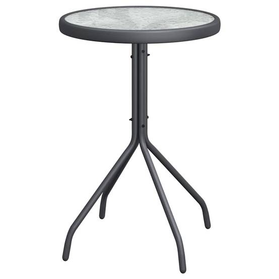 Salon de jardin 2 personnes en Acier et Textilène moderne pour balcon ou jardin Gris – ComfortXL Outdoor Living - Image 6