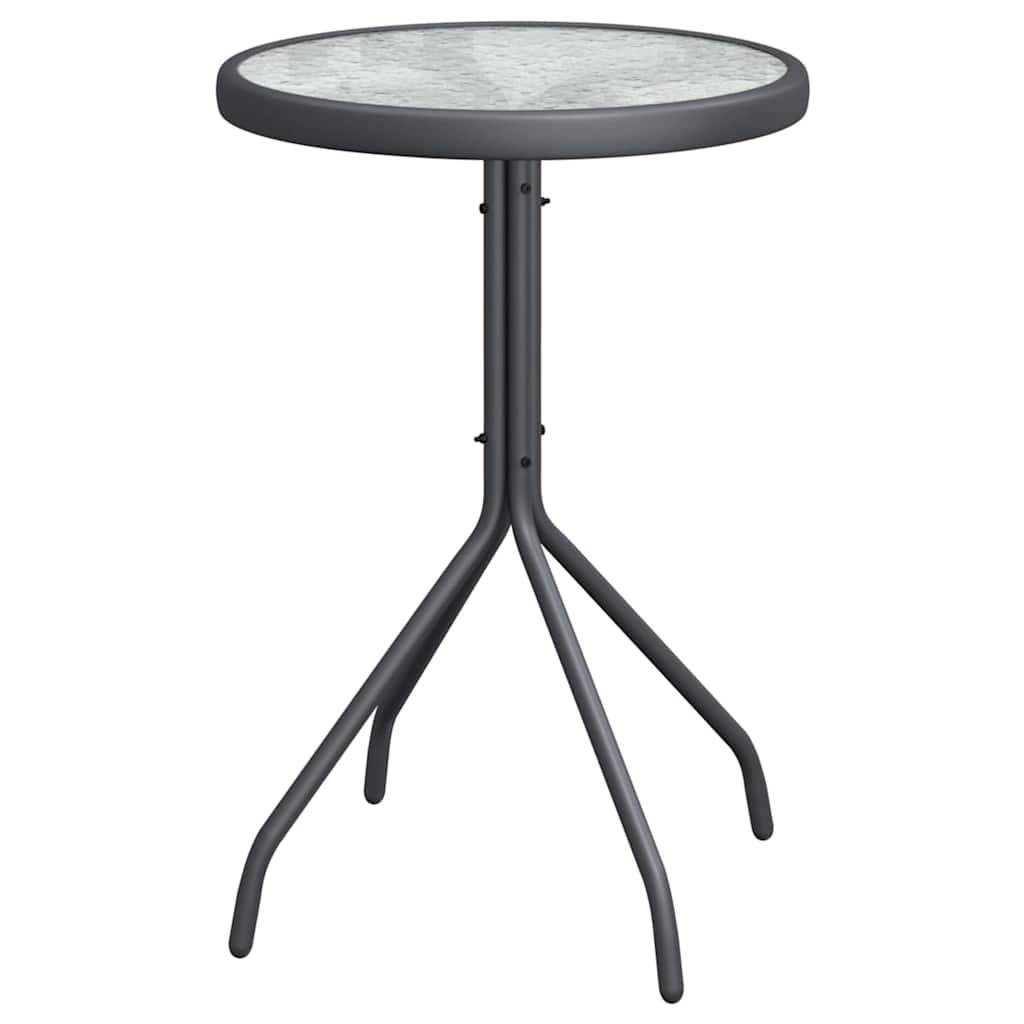 Salon de jardin 2 personnes en Acier et Textilène moderne pour balcon ou jardin Gris – ComfortXL Outdoor Living - Image 6