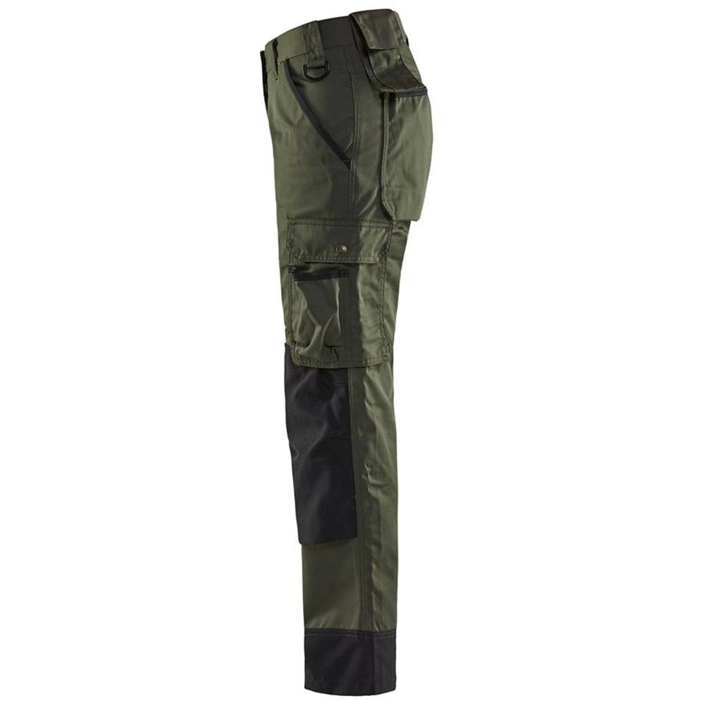 Pantalon de travail femme Blaklader paysagiste Vert Armée / Noir 38 - Image 2