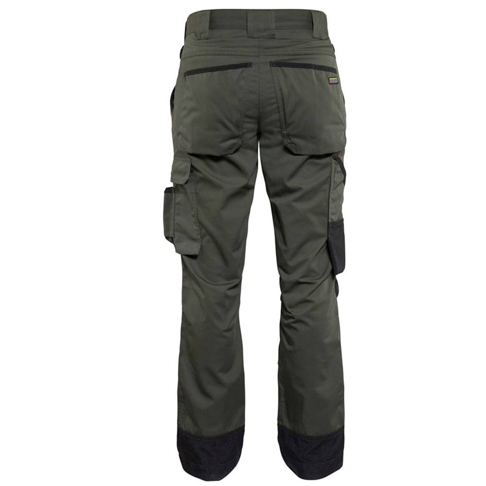 Pantalon de travail femme Blaklader paysagiste Vert Armée / Noir 38 - Image 3