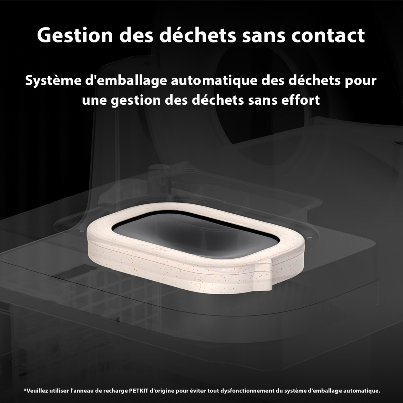 Recharges sacs poubelle pour litière automatique Lot de 3 Petkit - Image 3