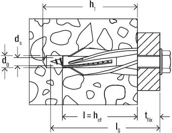 Fischer - Cheville béton cellulaire GB 8 FISCHER - Boite de 25 - 50491 - Imagen 4