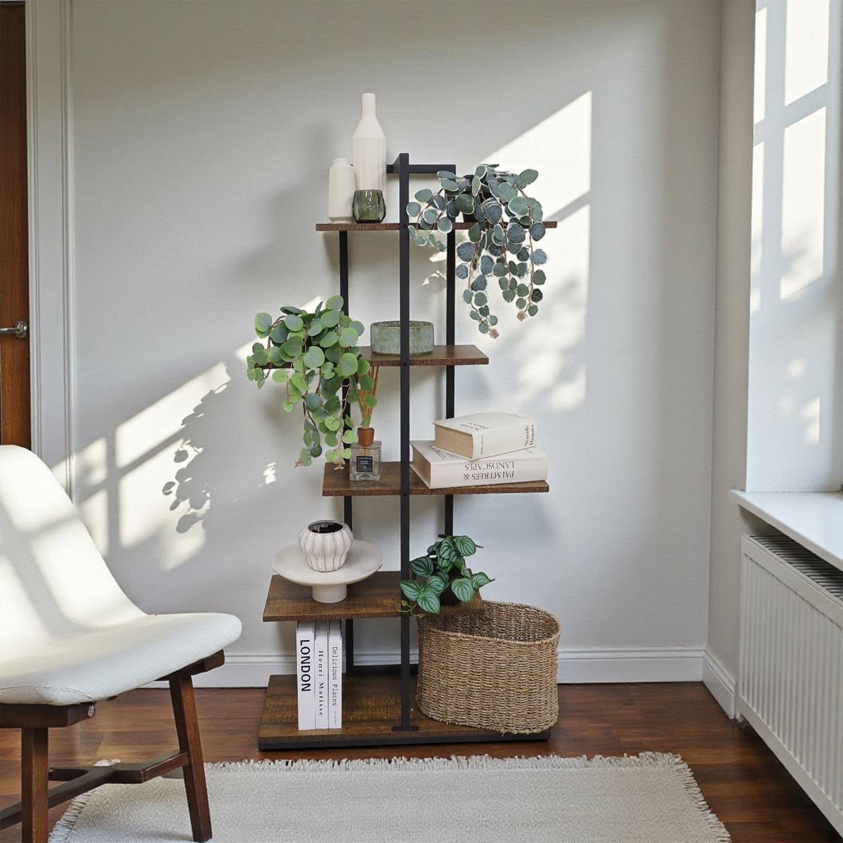 Ligne Deco - Eucalyptus artificiel retombant 40cm lot de 2 - Image 2