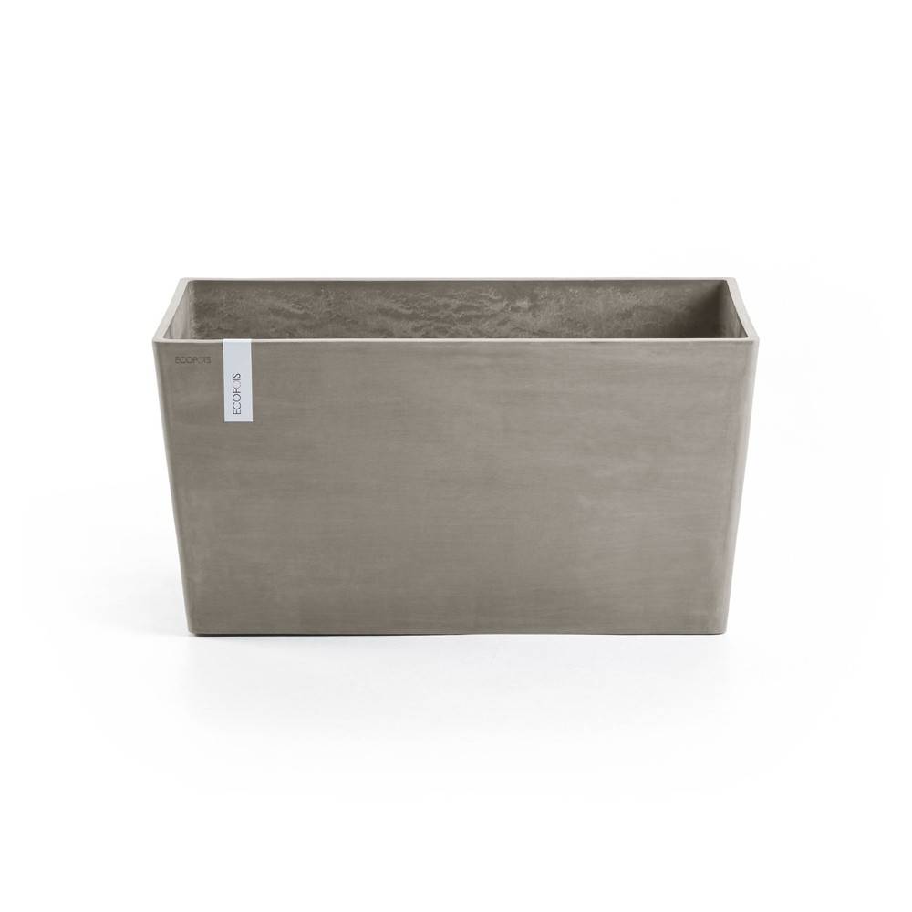Ecopots - Jardinière Paris 60 Taupe - 60 x 26 x H. 40 cm - 46,7 L ECOPOTS - Imagen 2